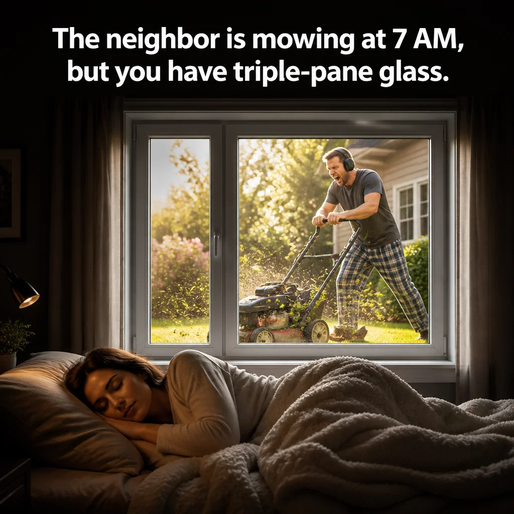 Window Company meme ad example: Quiet Mode
