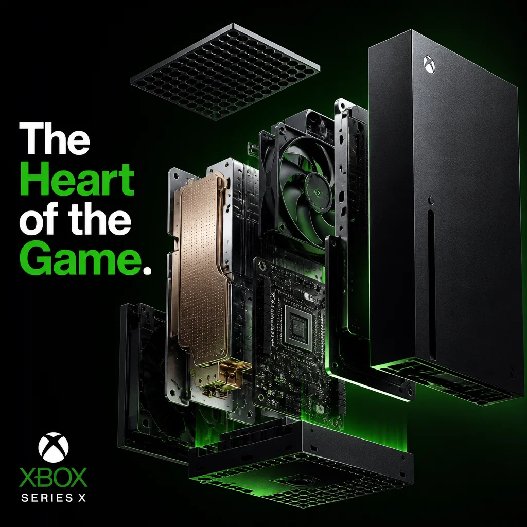 Xbox ad concept example: Component Explosion