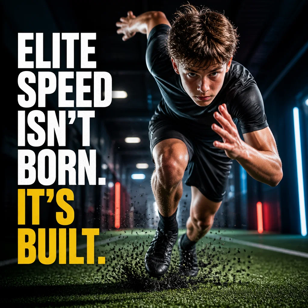 Youth Sports Training ad concept example: The First Step