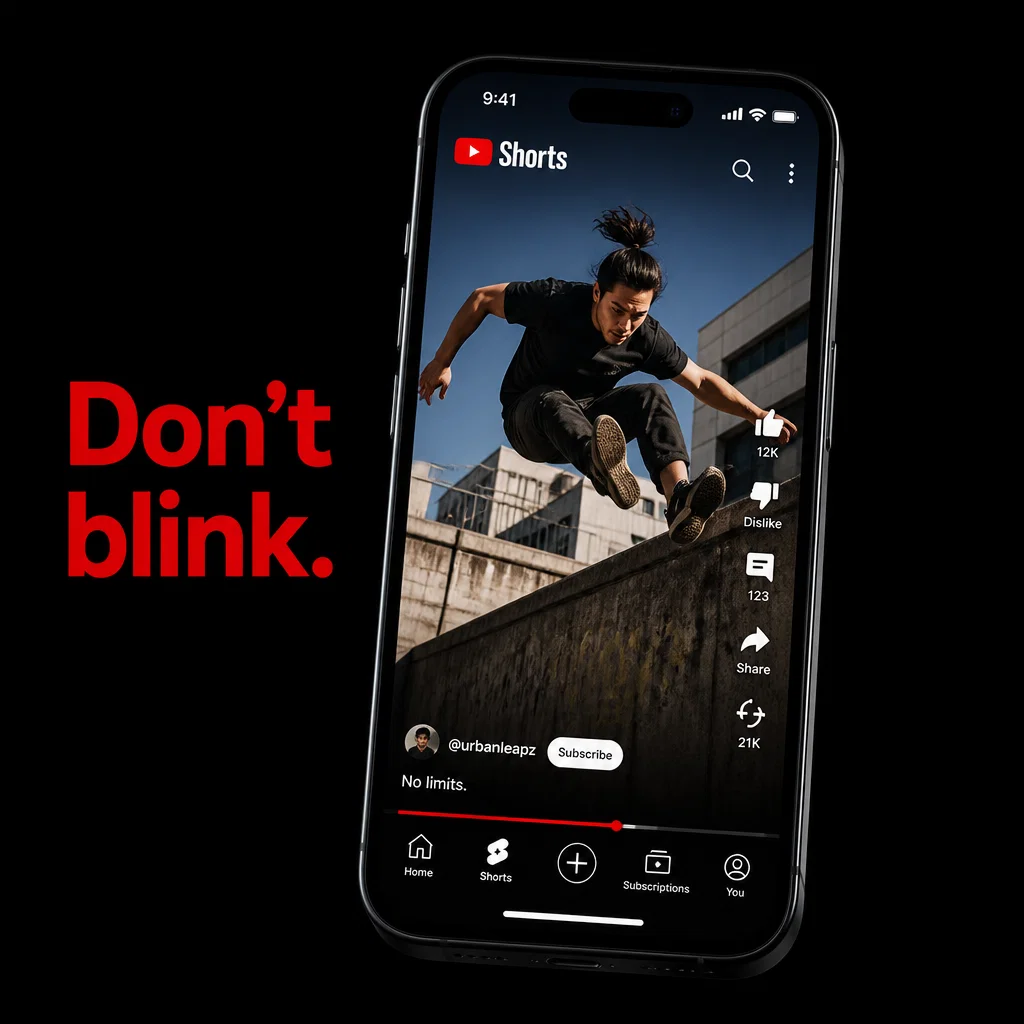 YouTube ad concept example: The Mobile Hook