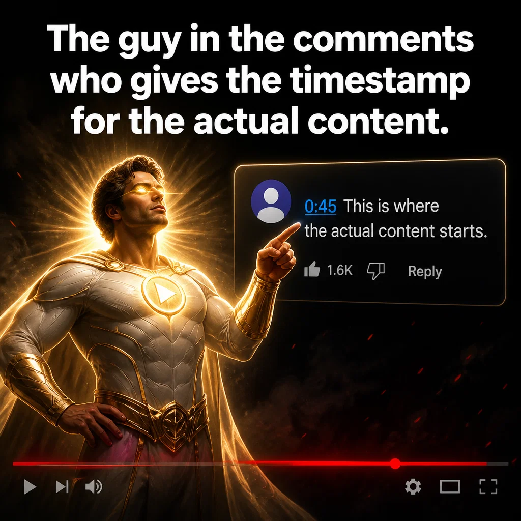 YouTube meme ad example: The Comment Section Hero